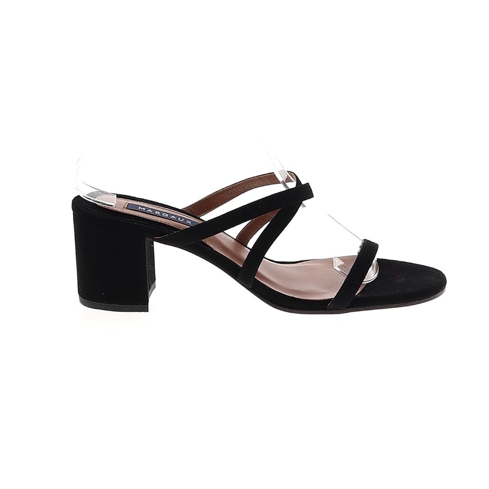 Margaux Strappy Suede Heel